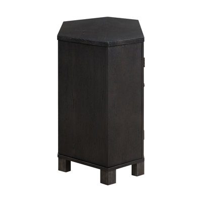 Meuble télé d'angle à panneau en bois