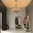 Cronan 6 Lights Retro Farmhouse Resin Antler Chandelier