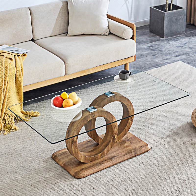 Coffee Table, Natural Wood