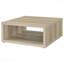 Table basse carrée en bois d'ingénierie vieilli-148140718