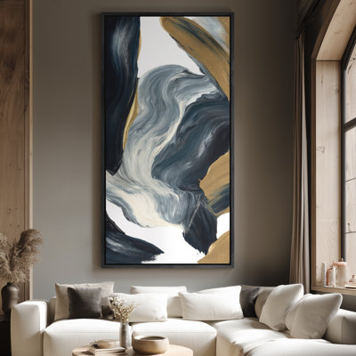Extra Large Framed Canvas Wall Art - Vintage Wall Prints for Bedroom