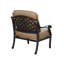 Chaise de patio avec coussins Frazee