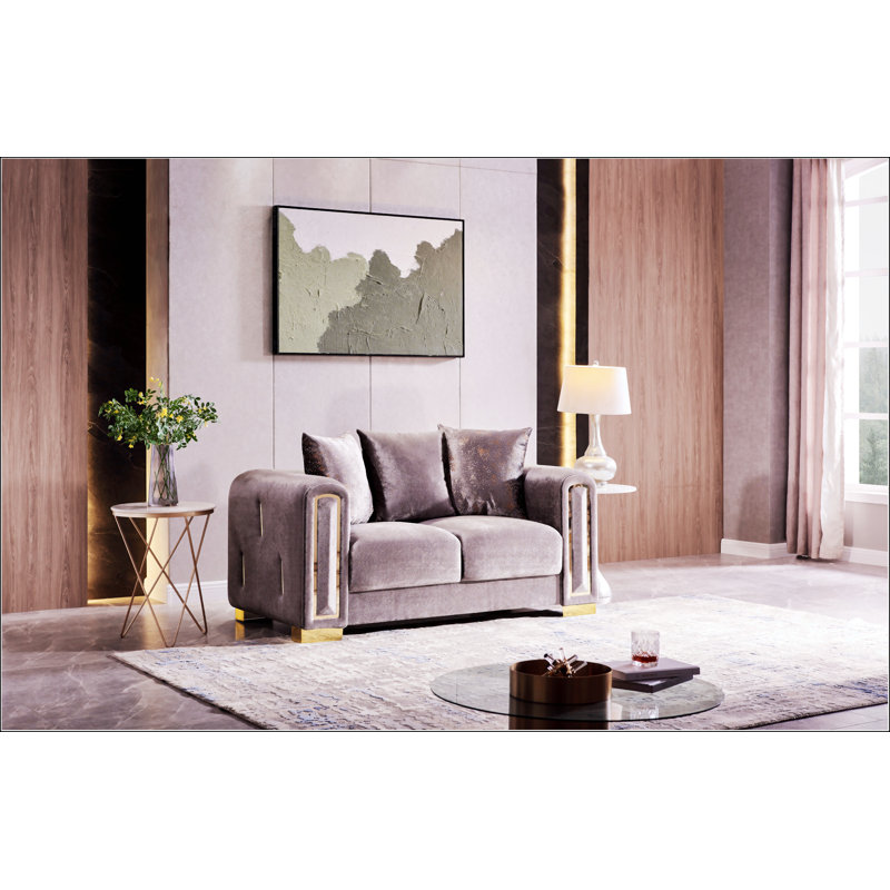 2Pc Modern Living Room Set