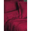 Ensemble de housse de couette luxueuse en satin, rouge Claret, 78,7 po x 78,7 po | 100% satin de coton, densité de tissage 211 | Comprend 2 taies d'oreiller (31,5 po x 31,5 po), une enveloppe et une fermeture à boutons | Lavable à la machine, literie élégante-105527924-105527925