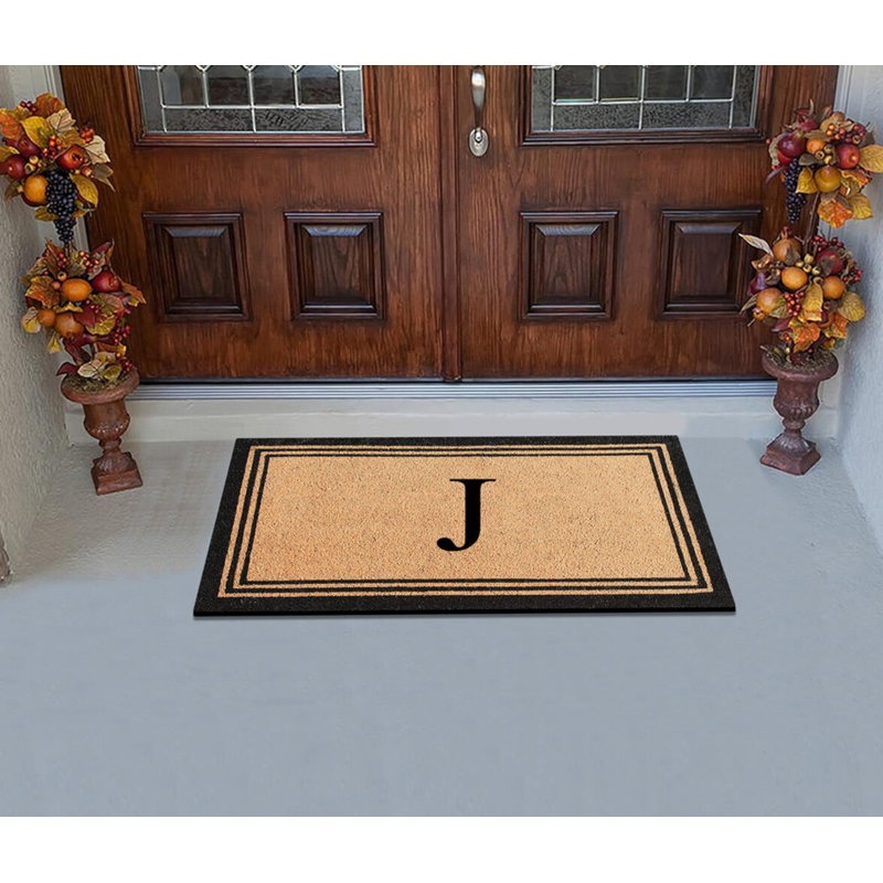 Tapis d'extérieur antidérapant DeHond, 24 po x 39 po, J