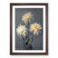 Three Chrysanthemums by Ogawa Kazumasa - Picture Frame Painting Print-55611205-55611212