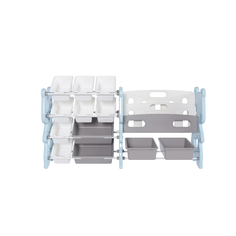 Rangement pour jouets pour enfants, Bleu
