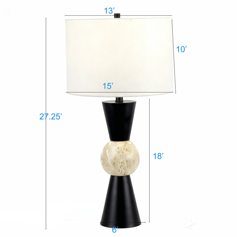 lampe de table, Doré