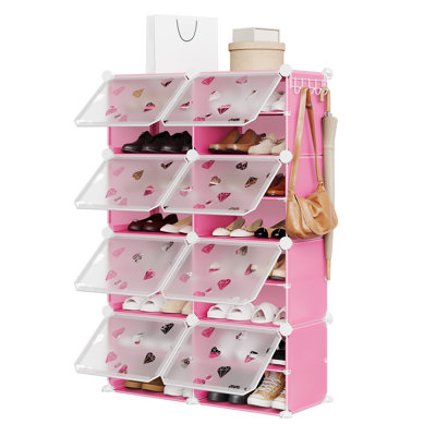 32 Pair Shoe Storage Cabinet
