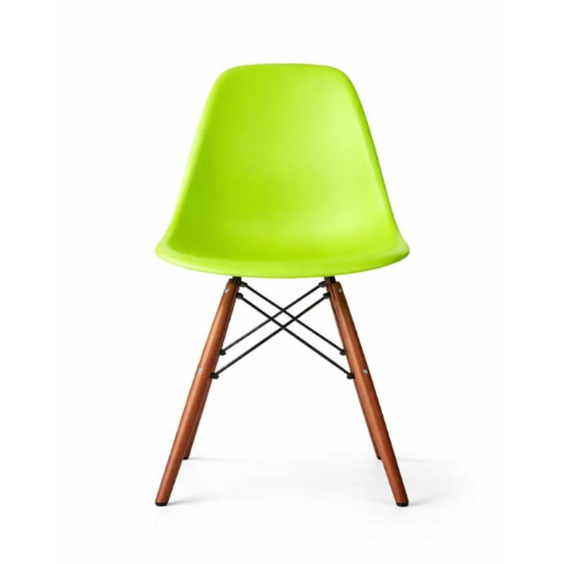 Chaise d'appoint en plastique Olimpo, 4, Vert