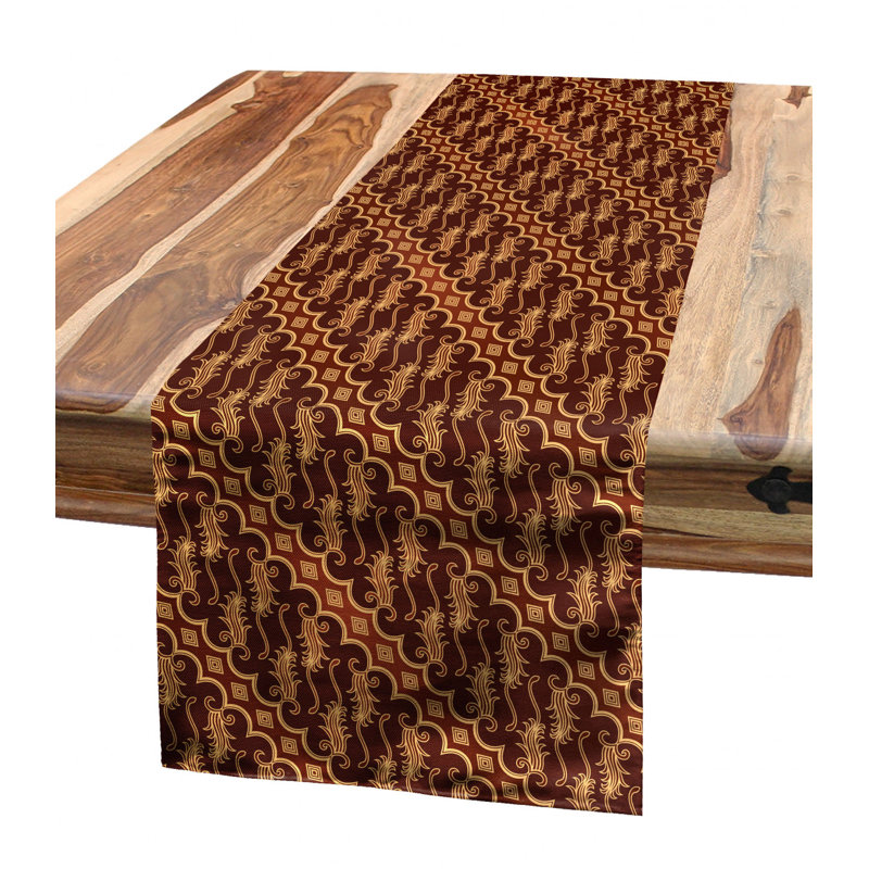 Damask Table Runner