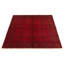 Tapis rouge noué à la main Esari Turkman 5 pi 10 po x 7 pi 5 po