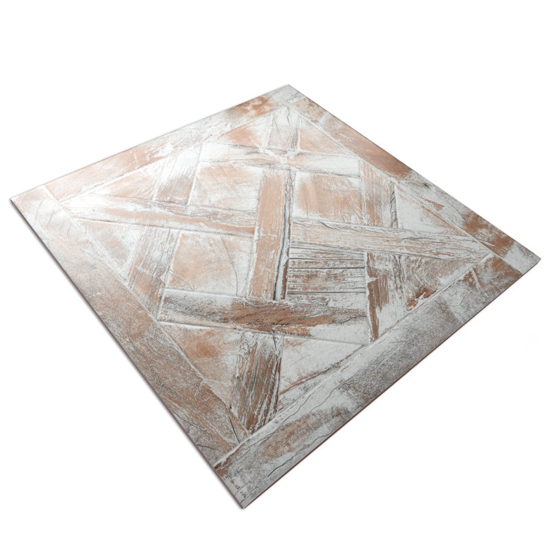 Kings Forest Lattice 17-5/8 In. X 17-5/8 In. Ceramic Floor And Wall Tile