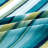 Morgan Printed Striped Curtain Set