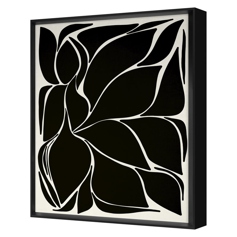 "Deep Floral 3" par Bock, Alicia, Noir, H 30 po x l 24 po