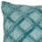 Chenille Appliqued Cotton Throw Pillow