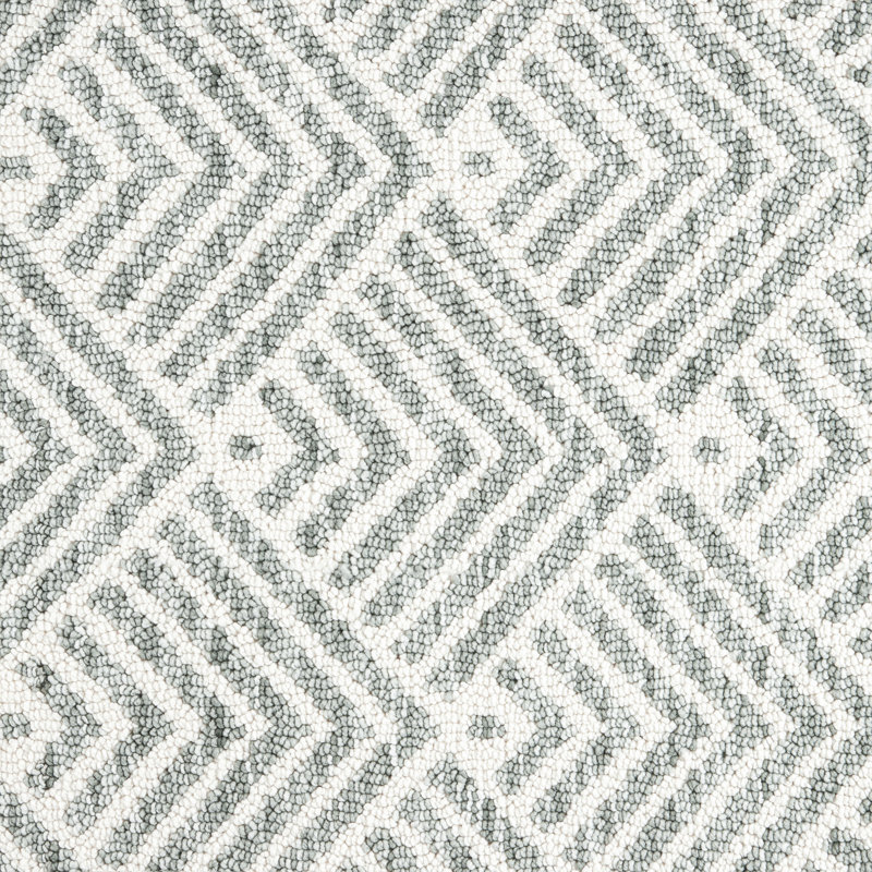 TOWN & COUNTRY EVERYDAY Walker Modern Stripe Everwash Non-Slip Backing Kitchen Mat, Green, Runner 2' x 6'
