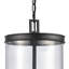 Luminaire suspendu à 3 lumières de 10,25 po Mendoza - nickel poli-653969827-653969824-653969829
