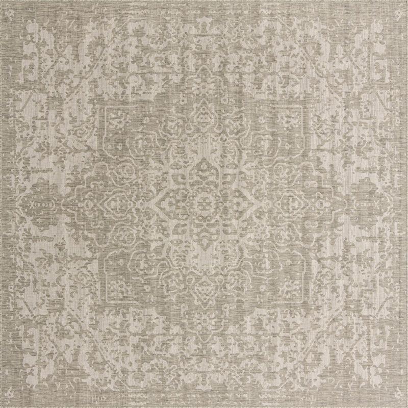Jill Zarin Dubai Indoor/Outdoor Rug, Square 10'8"