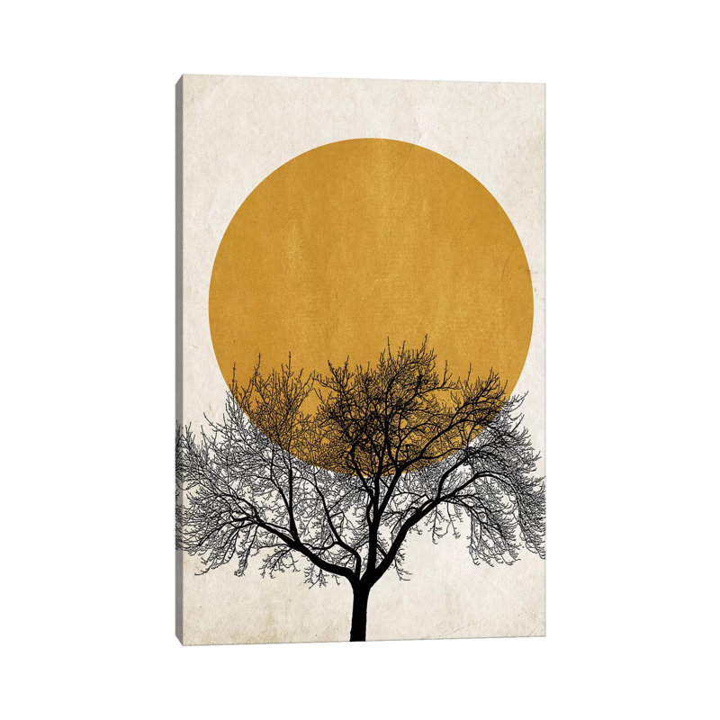 Winter Morning by Kubistika - Wrapped Canvas Print, 45.72 cm H x 30.48 cm W x 1.91 cm D