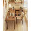 Bureau en L en bois massif avec compartiments de rangement-686737922