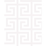 Greek Key Geometric Vinyl Metallic Wallpaper Roll by Jamie Graney