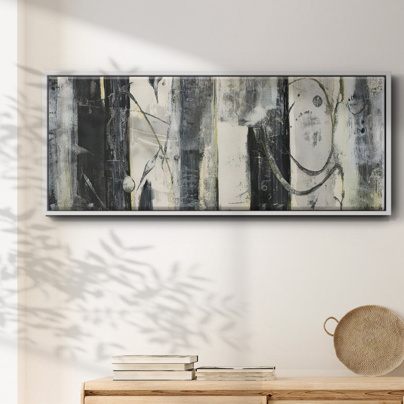 «Debout grand II», toile encadrée, H 20 po x l 50 po