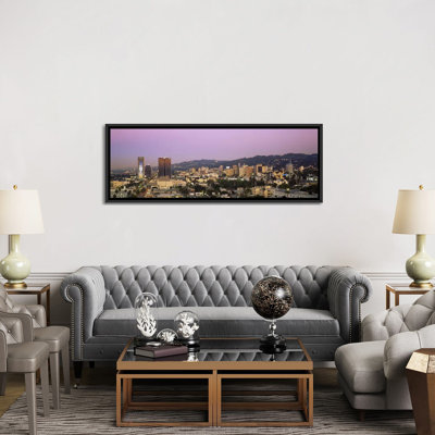 «Hollywood Hills Los Angeles, California», reproduction de photo sur toile