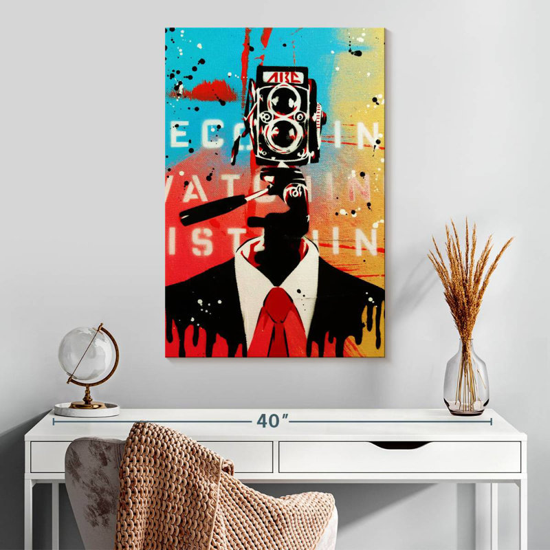 NSA Camera Man, 30" H x 20" W