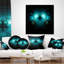Coussin abstrait imprimé-30735284