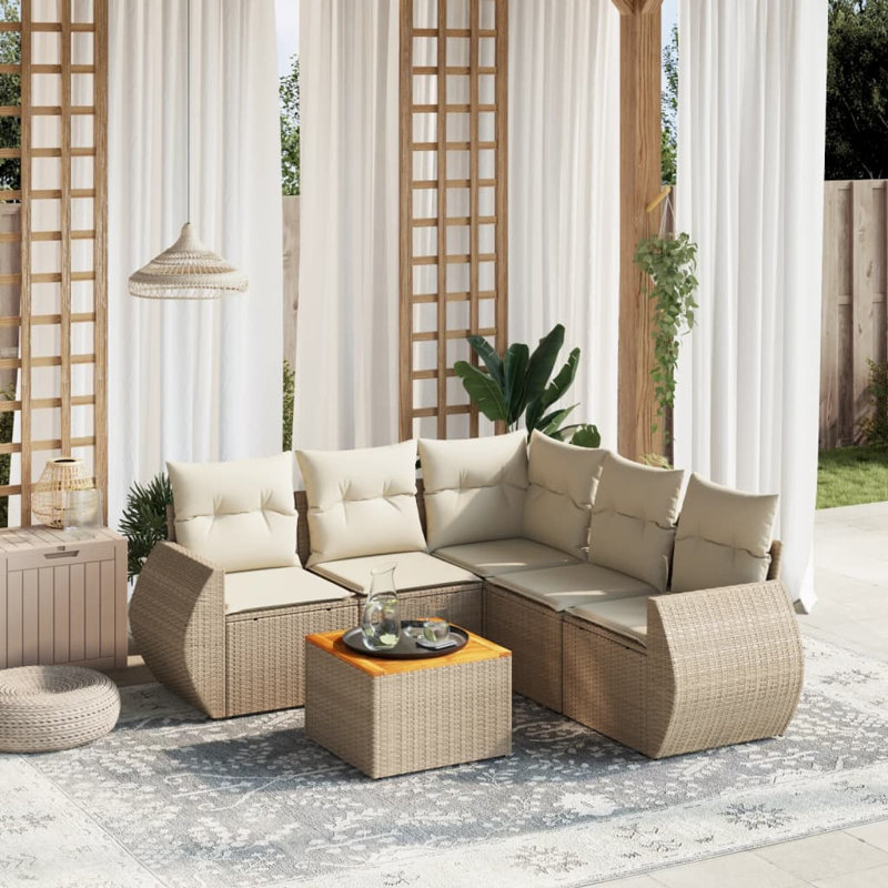 Ensemble de canapé de jardin Vidaxl