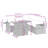 Vidaxl Garden Sofa Set Black, Cream White