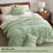Bedsure Tufted Embroidery All-Season Microfiber Comforter Set-110508890-110508892