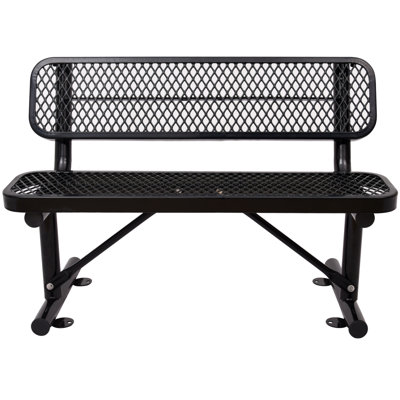 Banc d'extérieur en acier