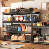 Storage Shelves, Heavy Duty Garage Shelving, Adjustable Metal Shelves For Garage Shelves, Sturdy Industrial Shelving Unit