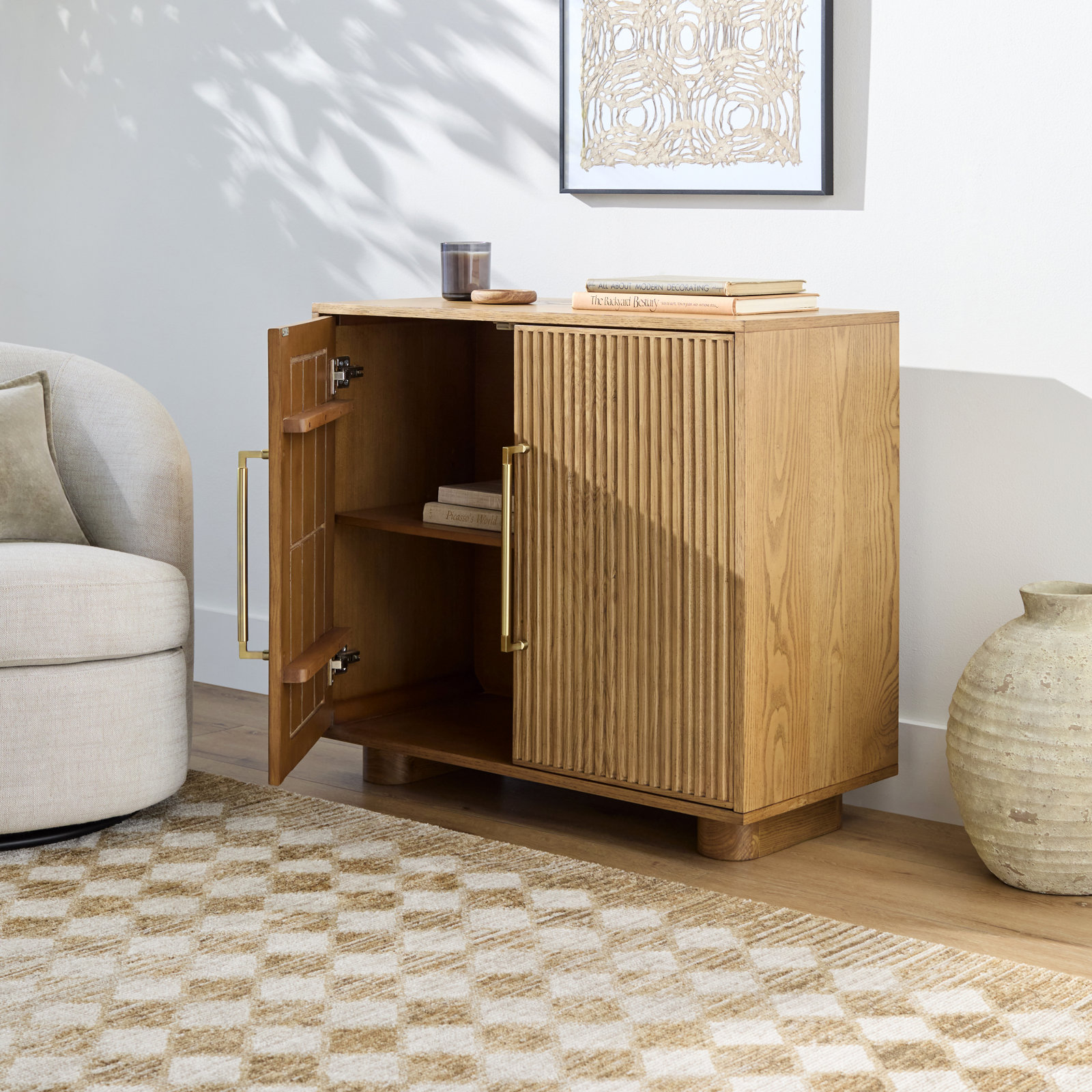 Galey Alix x Livabliss Maklena Accent Cabinet