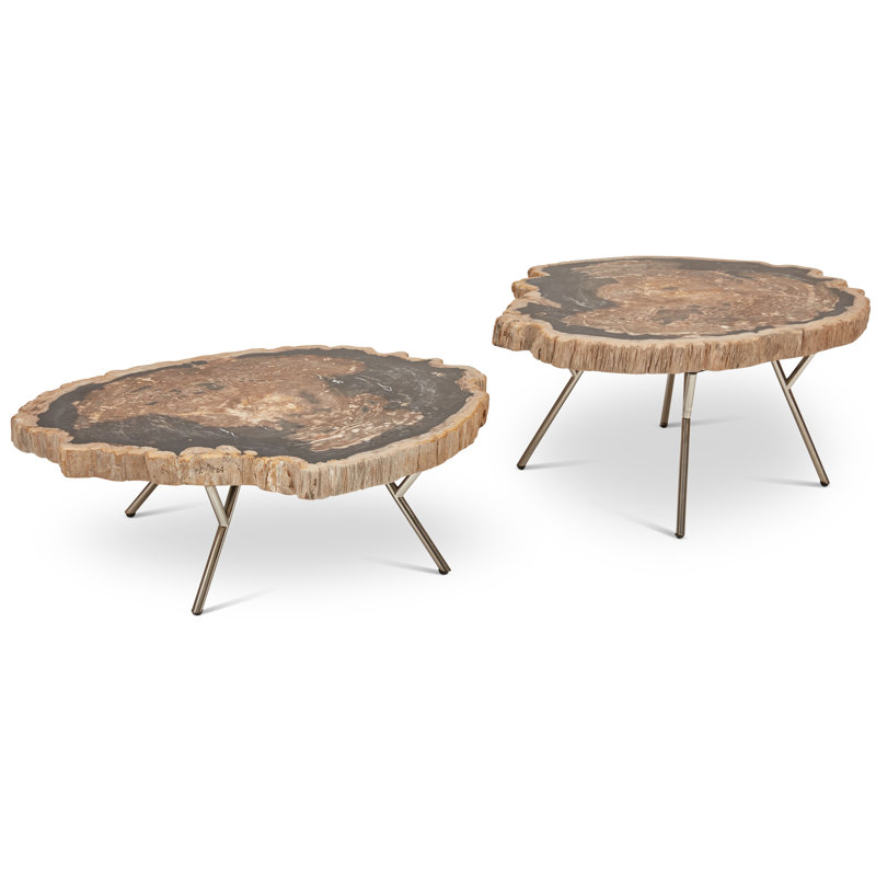Solid Wood Top Nesting Tables