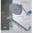 Round Rainfall Shower Head With Adjustable Extension Arm - High Pressure Performance, 1-Min Easy Install (11" Arm) (Fixed Shower Mount Sold Separately)-113452151