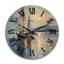 Horloge murale en bois massif Mairany-439821701