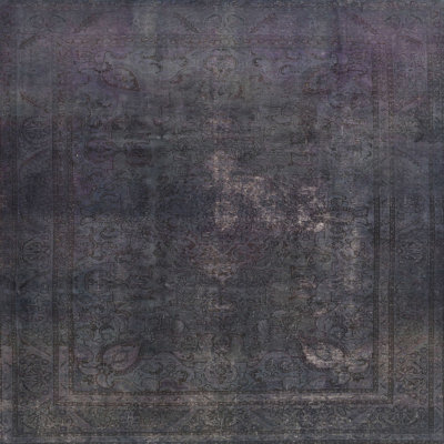 Tapis décoratif gris contemporain