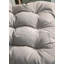 Fauteuil à œufs beige avec coussin-187315136