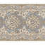 Tapis de couloir ivoire / bleu clair noué à la main Ziegler 3000