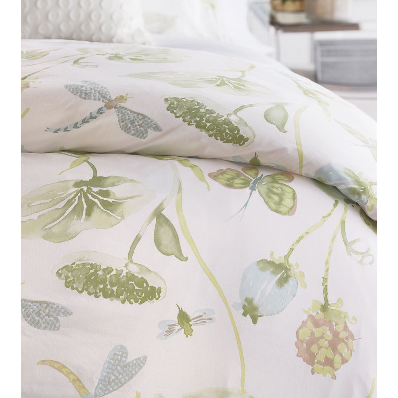 Housse de couette en satin de coton Carlotta, Housse de couette très grand super