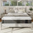12" Medium Plush Cooling Gel Memory Form Mattress-102051536