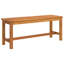 Calipatria Solid Wood Acacia Outdoor Bench