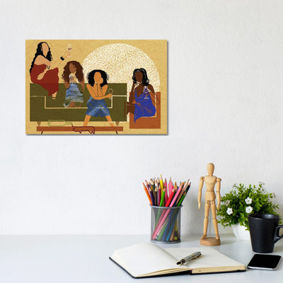 «My Girlfriend» par DeeLashee Artistry, impression sur toile tendue