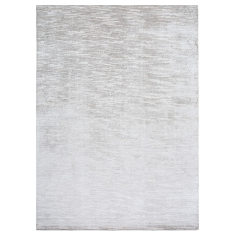 Tapis beige tissé à la main Lavonia, Rectangle 6 pi x 9 pi