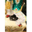 Statue de clown Benninger jouant d'un instrument