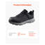 Chaussures de sport pour hommes en alliage d'aluminium, taille 10,5, chaussures de travail de sport noires avec semelle antidérapante