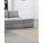 Modular Sectional Armless Chair, Contemporary Slate Gray Morgan Suede | Fabric | Grey
